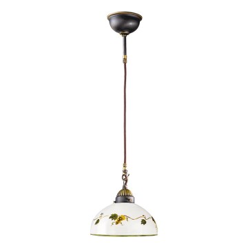 Kolarz 731.30.137 - Pendel NONNA 1xE27/75W/230V diameter 30 cm vindruer