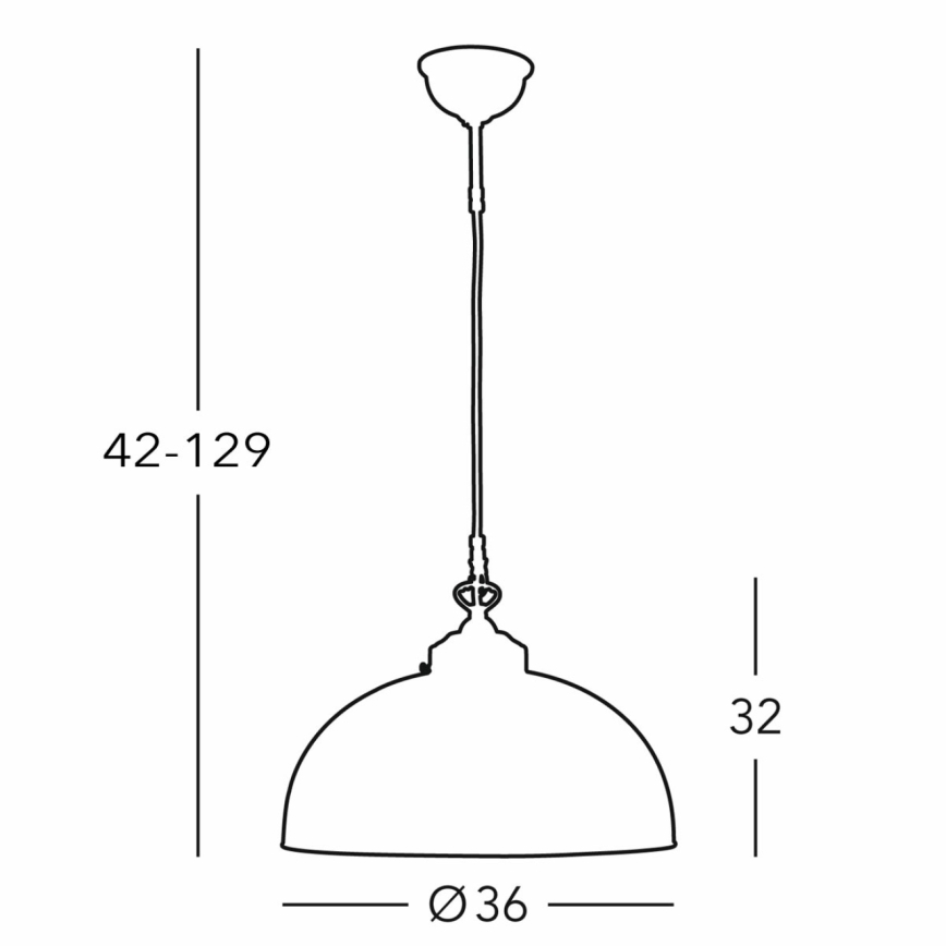Kolarz 731.32.102 - Pendel NONNA 1xE27/75W/230V diameter 36 cm hjort grøn