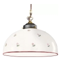 Kolarz 731.32.77 - Pendel NONNA 1xE27/75W/230V diameter 36 cm rød