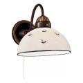 Kolarz 731.61.16 - Væglampe NONNA 1xE27/75W/230V blå