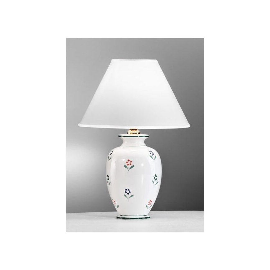 Kolarz 731.70K - Bordlampe NONNA 1xE27/100W/230V hvid