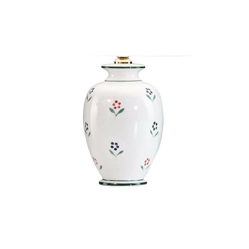 Kolarz 731.70K - Bordlampe NONNA 1xE27/100W/230V hvid