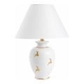 Kolarz 731.70W.150 - Bordlampe NONNA 1xE27/100W/230V hjortefarvet hvid/guld