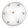 Kolarz 731.U13.4.133- Loftlampe NONNA 3xE27/60W/230V diameter 42 cm grå/messing