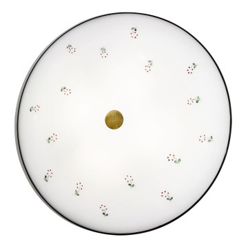 Kolarz 731.U14.4.70- Loftlampe NONNA 4xE27/60W/230V diameter 54 cm grøn/messing