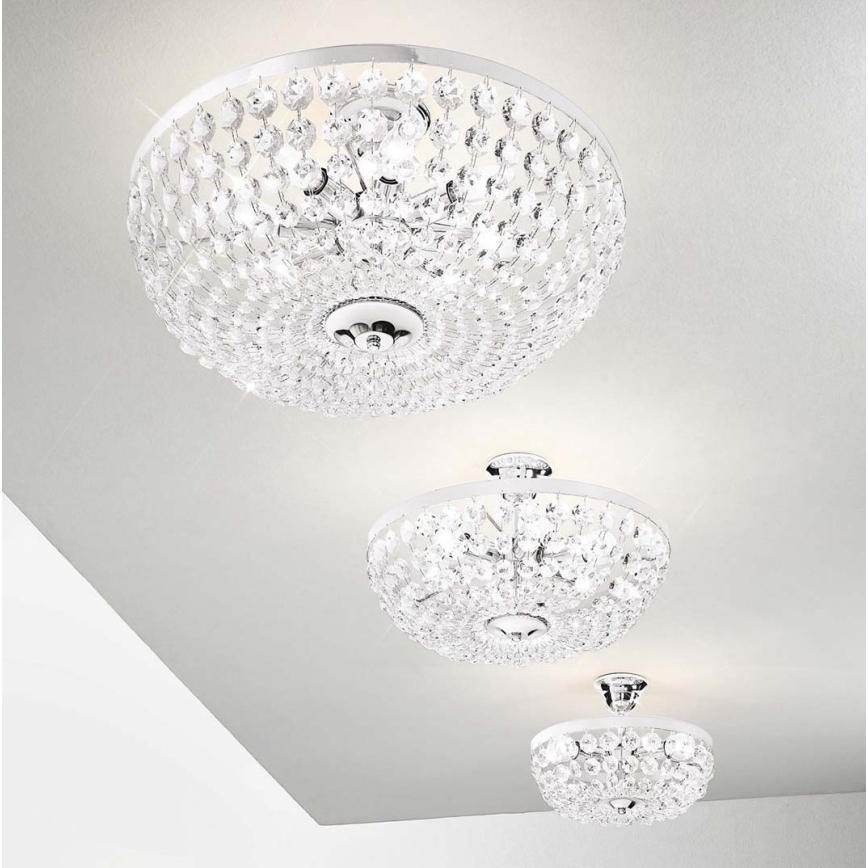 Kolarz 960.16K.5 - Lysekrone i krystal VALERIE 6xE14/40W/230V