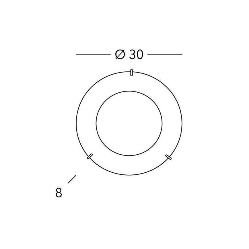 Kolarz A1306.11.3 - Loftlampe MOON 1xE27/60W/230V