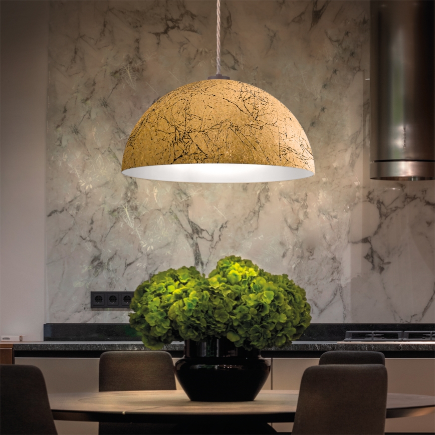 Kolarz A1339.31.Co.VinAu/40 - Loftlampe på kabel CULT 1xE27/100W/230V pr. 40 cm i guld