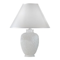 Kolarz A1340.71 - Bordlampe  CHIARA 1xE27/100W/230V diam. 40 cm hvid