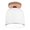 Kolarz A1352.11.Au - Væglampe NONNA 1xE27/60W/230V eg/hvid/guld