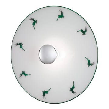 Kolarz A1353.61.XL.5.G.100 - Væglampe NONNA 1xE27/100W/230V hjortgrøn