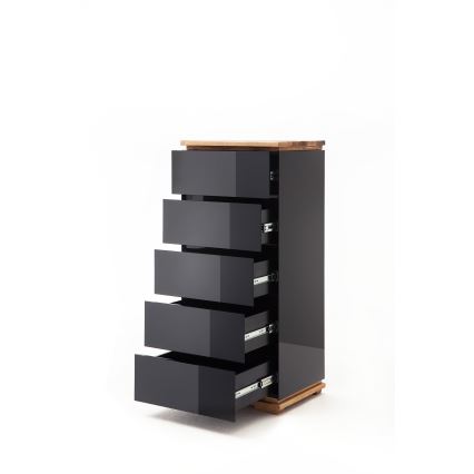 Kommode ARVI sort/eg