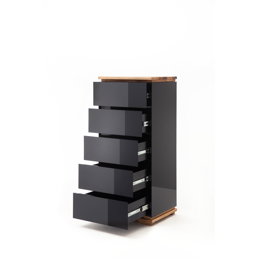 Kommode ARVI sort/eg