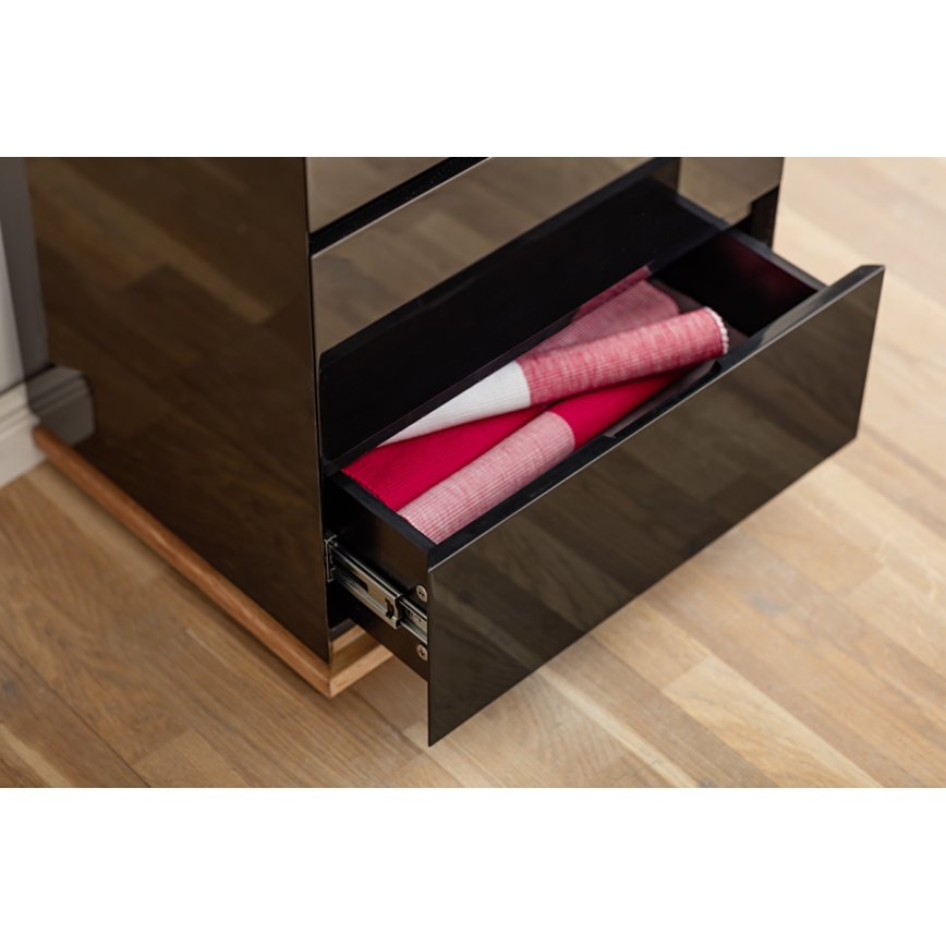 Kommode ARVI sort/eg