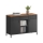 Kommode FIRA 110x40 cm sort/brun