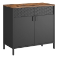 Kommode FIRA sort/brun
