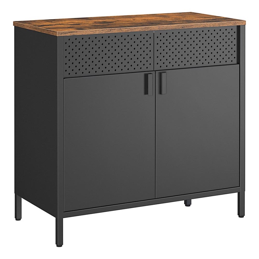 Kommode FIRA sort/brun