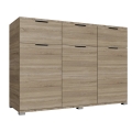 Kommode HOPE 120x78x35 cm Sonoma-eg
