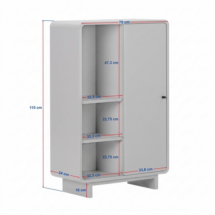 Kommode KABIN 70x110x34 cm eg