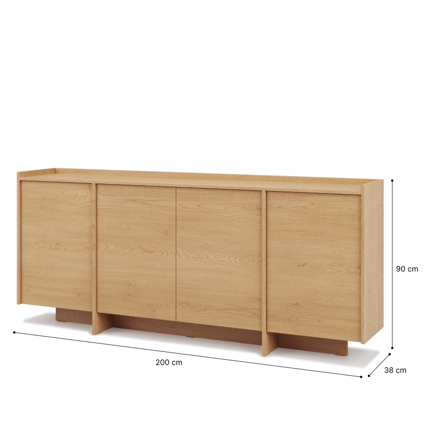 Kommode KEMI 200x90x38 eg Cremona