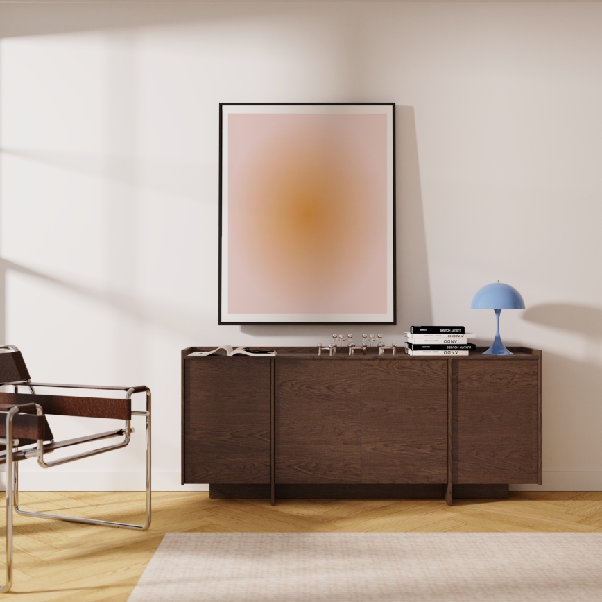 Kommode KEMI 200x90x38 egetræ