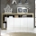 Kommode LENOR 184x93x42 cm hvid/lys eg
