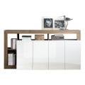 Kommode LENOR hvid/eg
