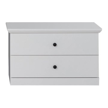Kommode LIANTE 49x81 cm hvid