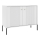 Kommode LUE 104x39 cm hvid/sort