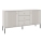Kommode LUE beige/sort