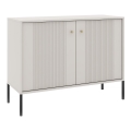Kommode LUE beige/sort
