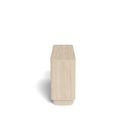 Kommode MADERA 160x75 cm hvid eg