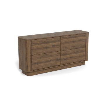 Kommode MADERA 160x75 cm i egetræ