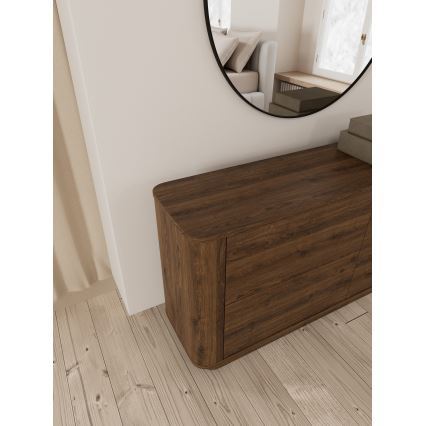 Kommode MADERA 160x75 cm i egetræ