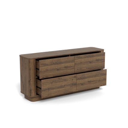 Kommode MADERA 160x75 cm i egetræ