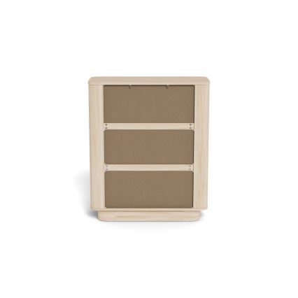 Kommode MADERA 90x107 cm hvid eg