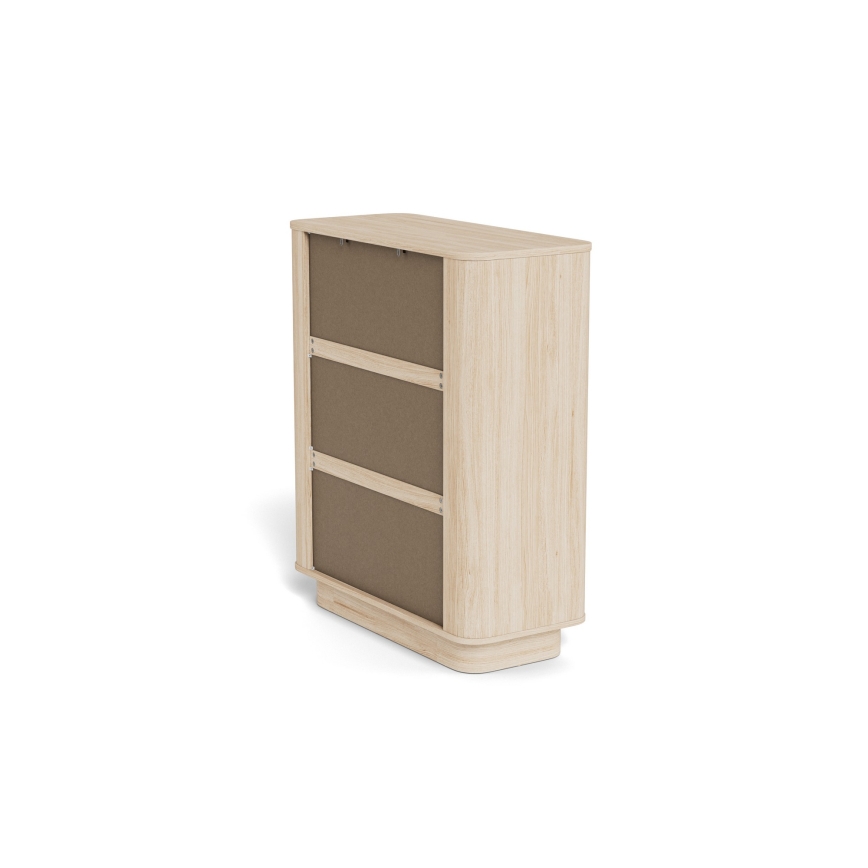 Kommode MADERA 90x107 cm hvid eg