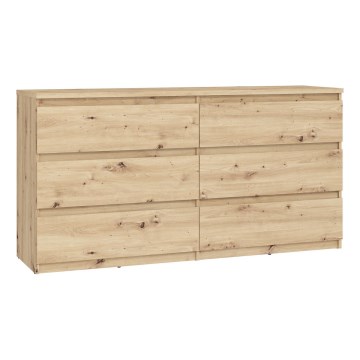 Kommode med skuffer MAO, Artisan egetræ