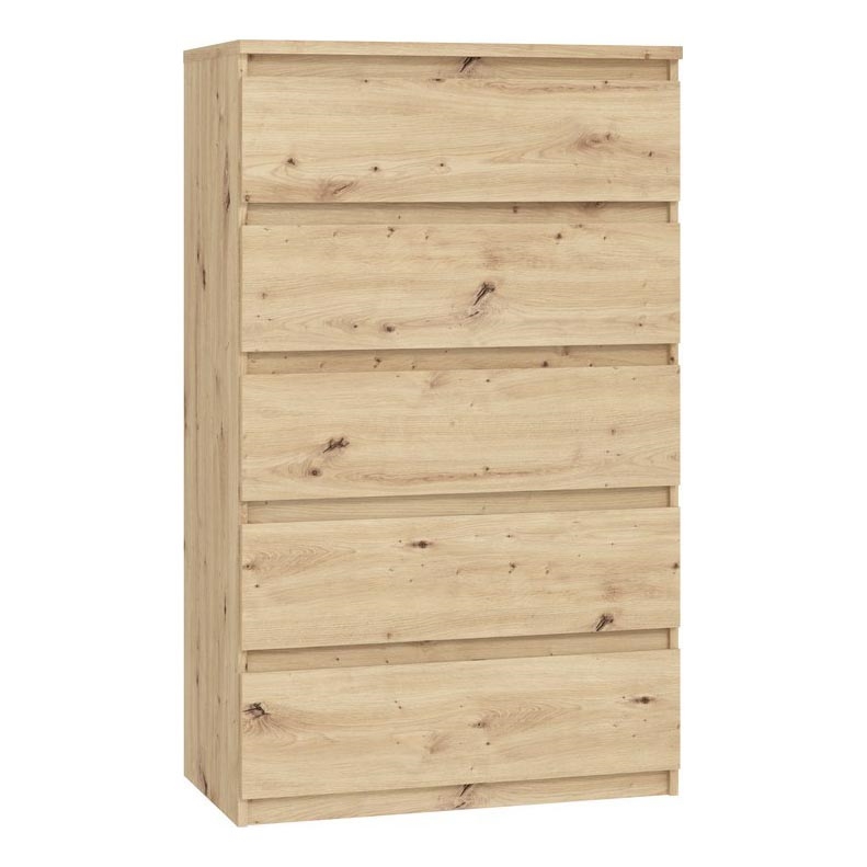 Kommode med skuffer MAO i artisan-eg