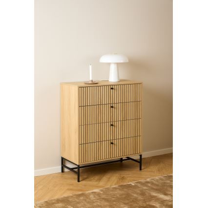 Kommode med skuffer OLIVIA i eg