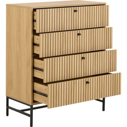 Kommode med skuffer OLIVIA i eg