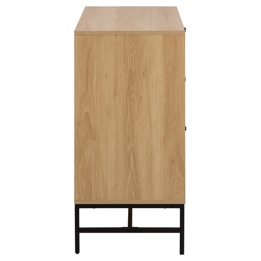 Kommode med skuffer OLIVIA i egetræ