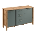 Kommode MENTA 138x81x40 cm Wotan-eg/grøn