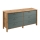 Kommode MENTA 170x81x47 cm eg wotan/grøn
