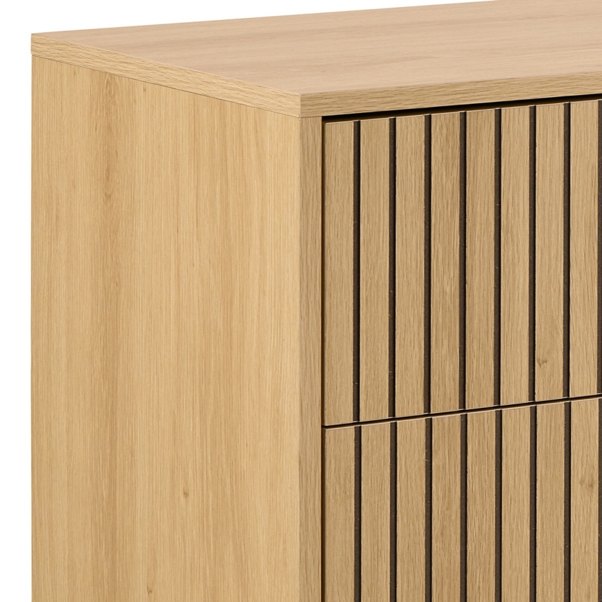 Kommode OLIVIA med skuffer i egetræ