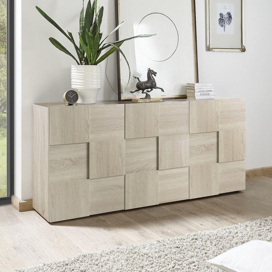 Kommode SERIAN i Sonoma-eg