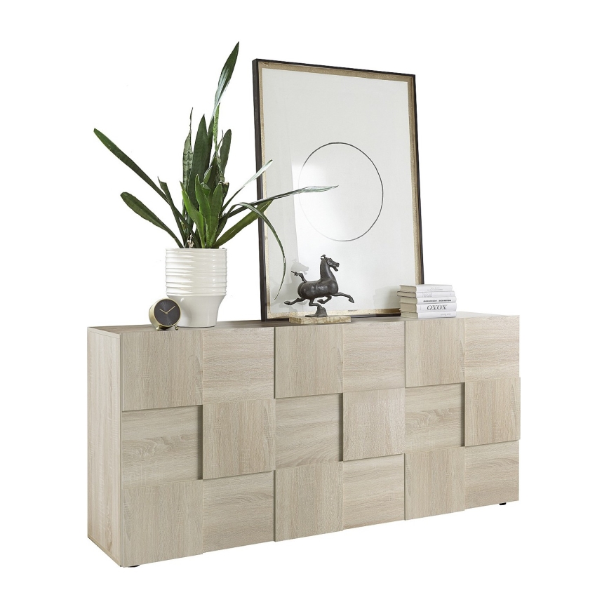 Kommode SERIAN i Sonoma-eg