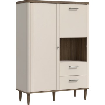 Kommode VIRO brun/beige