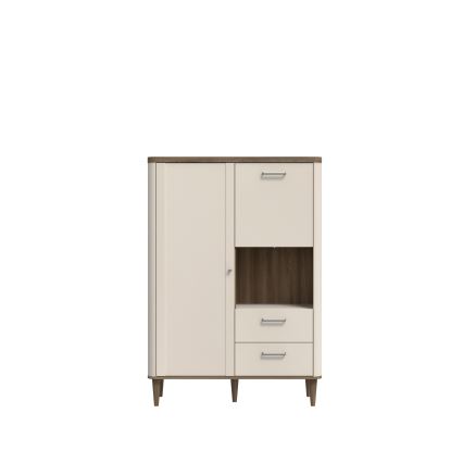 Kommode VIRO brun/beige