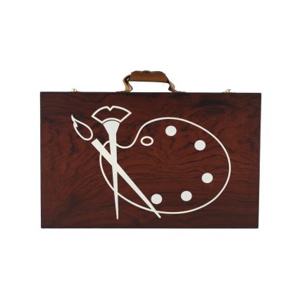 Komplet malersæt i kuffert ART BOX, 79 dele